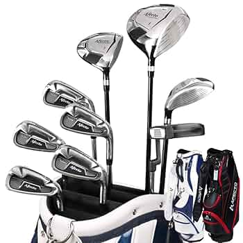初心者男性用　デカヘッドゴルフセット。ゴルフバックKASCO付 全１３本 初心者男性用 デカヘッドゴルフセット。ゴルフバックKASCO付 全