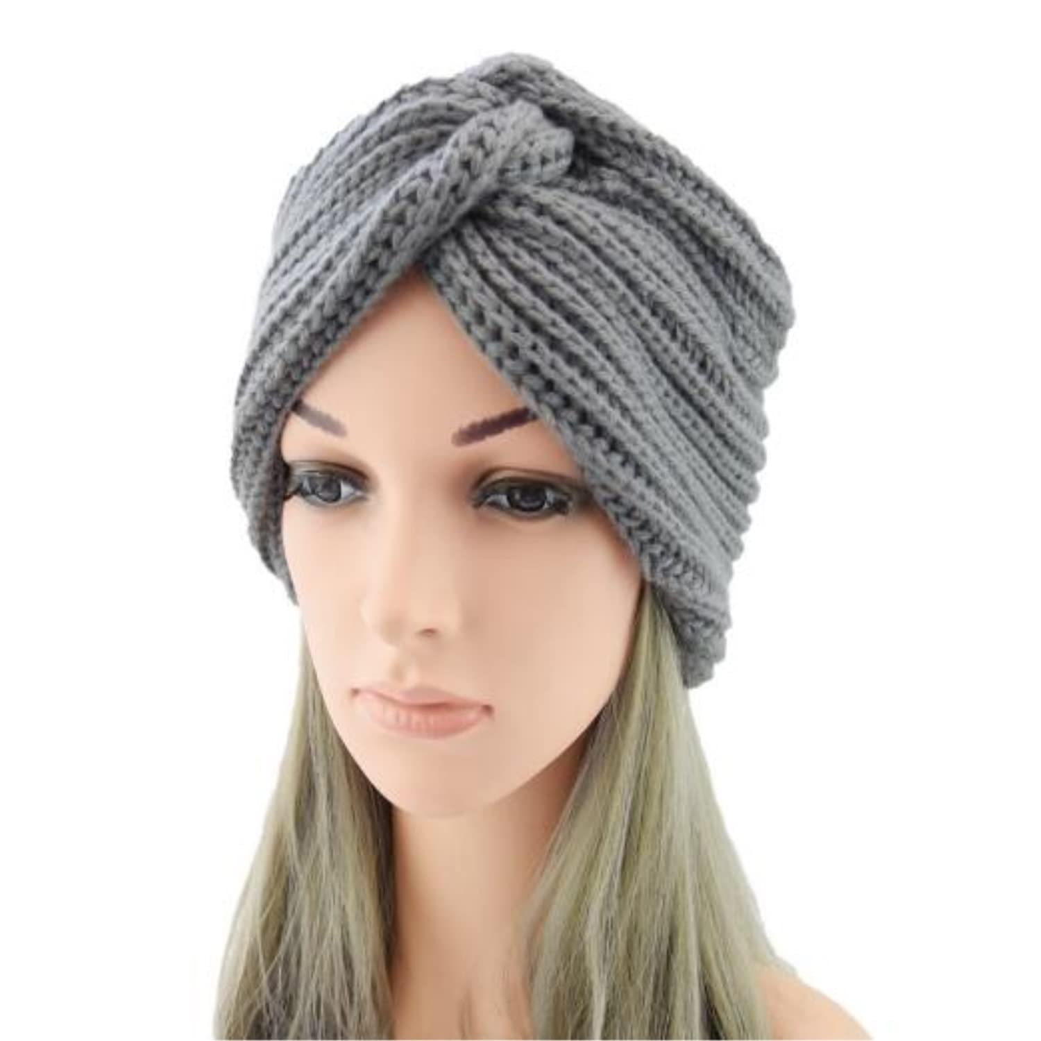 Ciepła Czapka Zimowa, Damska Zimowa Dzianinowa Luźna Czapka Beanie Ciepła Czapka Narciarska Czapki Z Pomponem Ze Sztucznego Futra Dla Kobiet Wiatroszczelna Czapka Zimowa