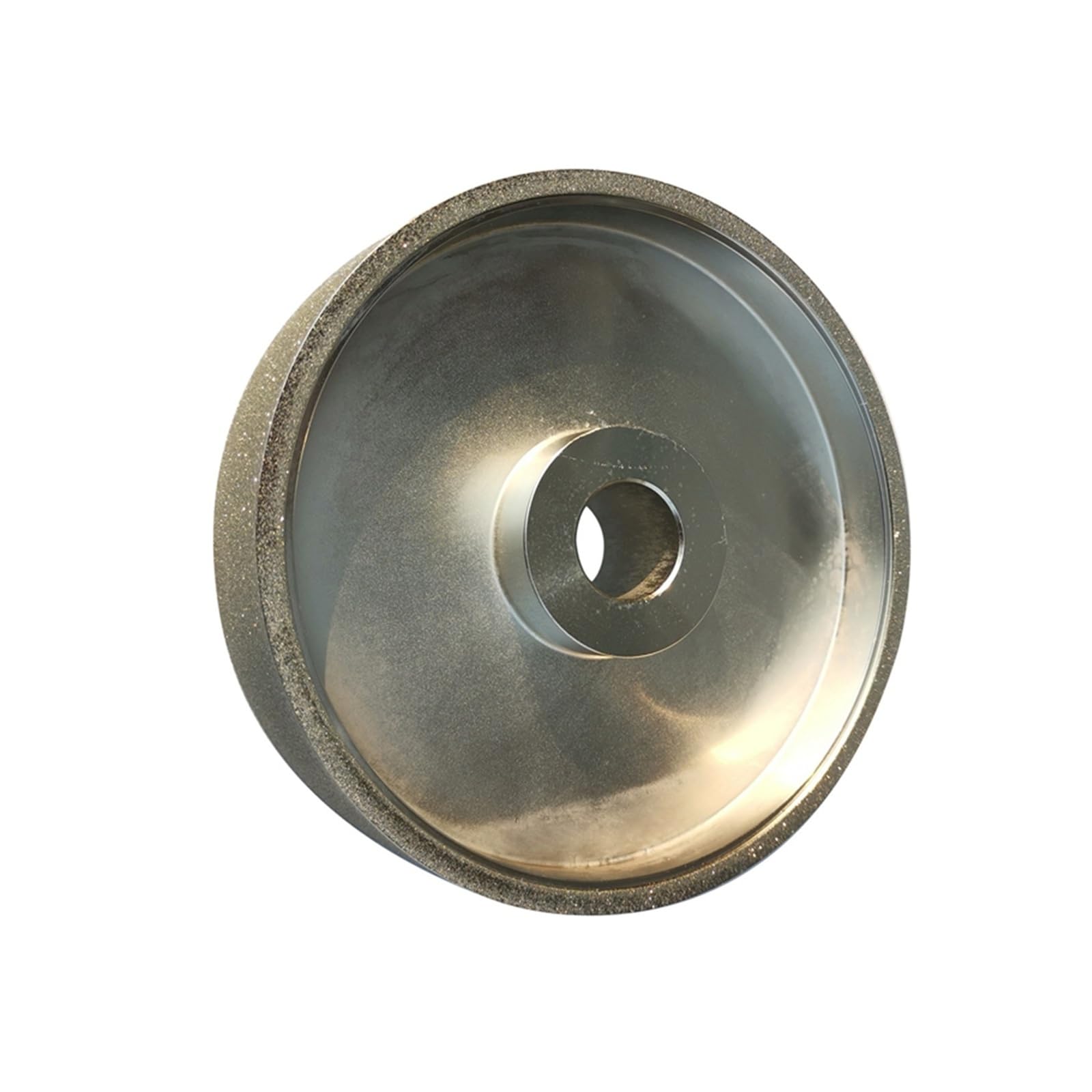 Muela de diamante de grano 180/240, acero de alta velocidad con orificio interior de 6 pulgadas, 25,4mm, for piedra metálica(240)