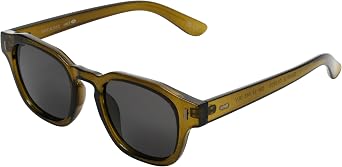 DOCKERS Mens Colton Sunglasses GEO, Olive, 47mm