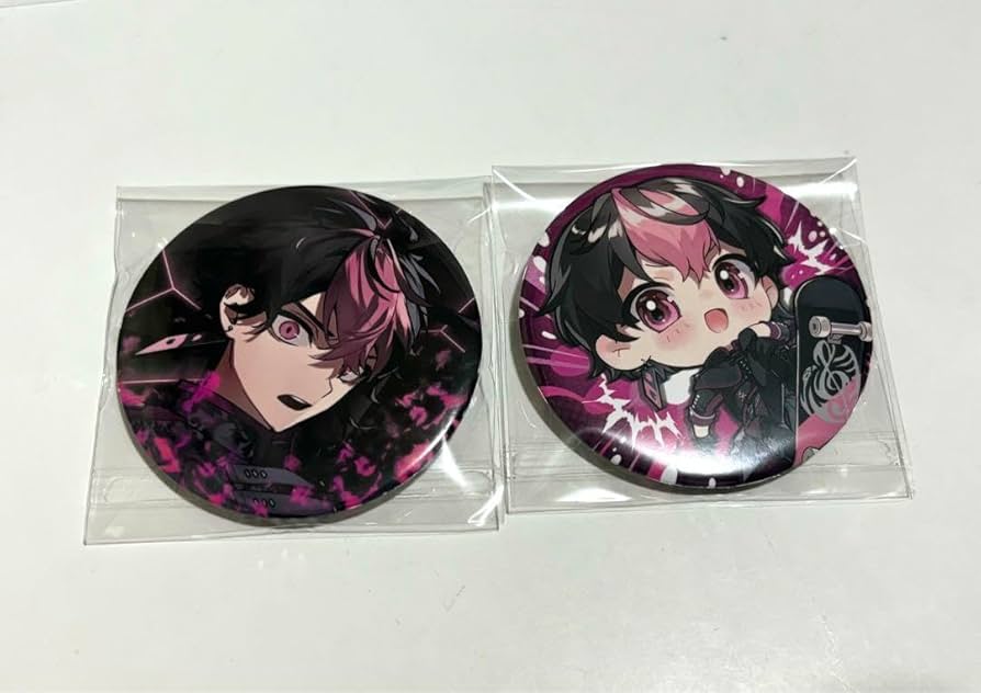 SIXFONIA シクフォニ　LAN デスパレ　缶バッジ シクフォニ LAN 缶バッジ デスパレ - メルカリ