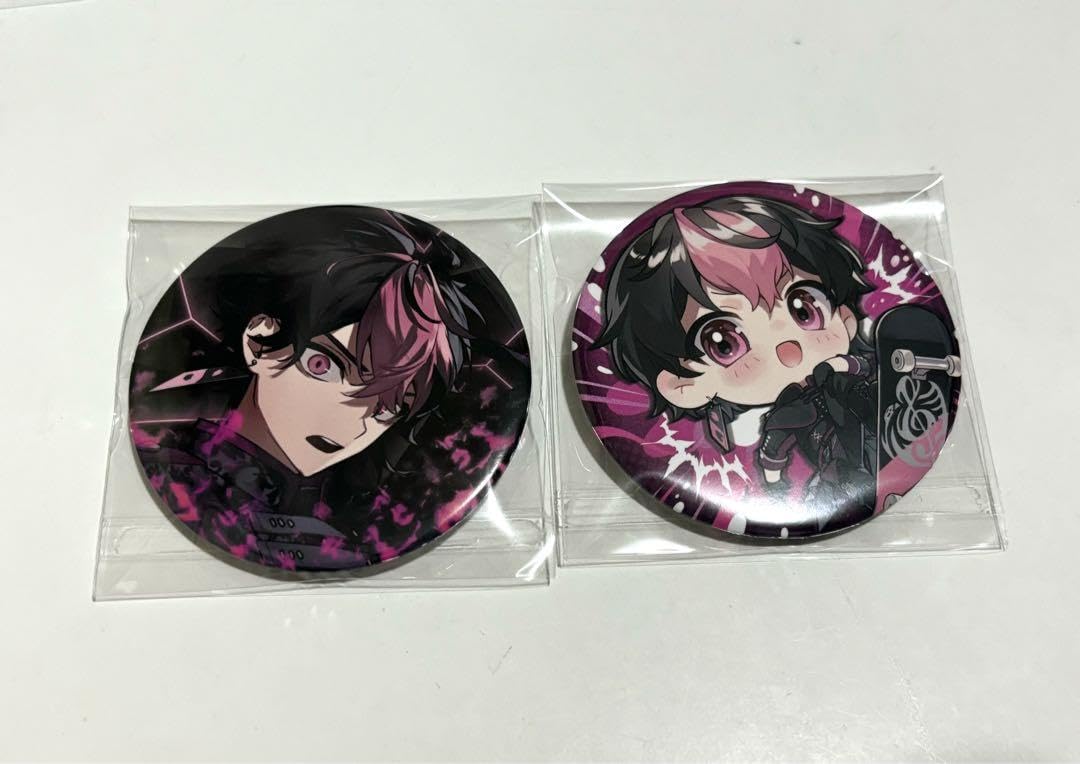 SIXFONIA シクフォニ LAN デスパレ 缶バッジ SIXFONIA シクフォニ LAN