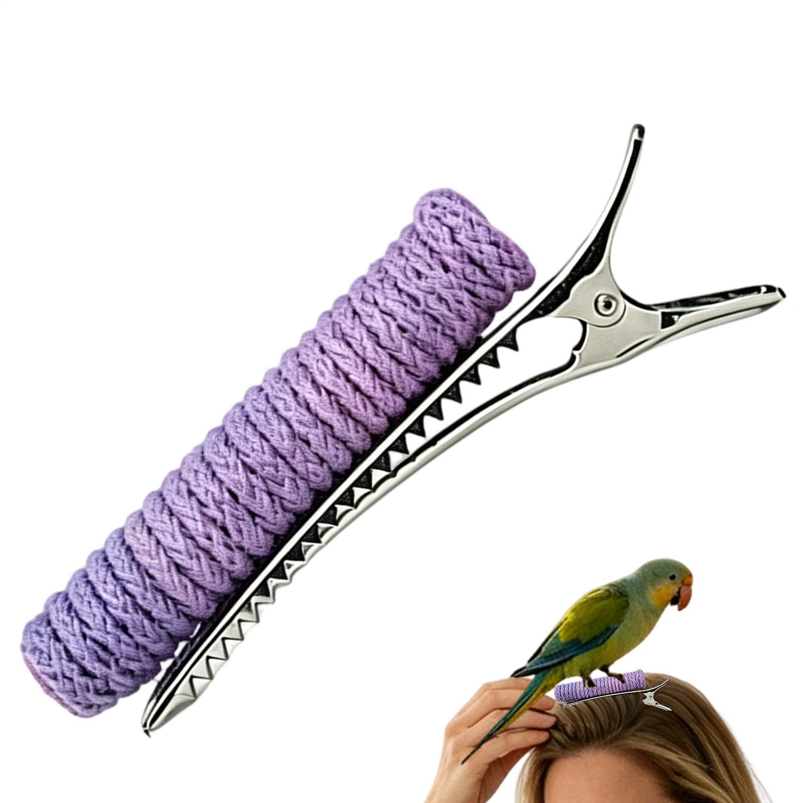 Generisch -Sitzstange Baumwollseil große interaktive Trainingsstange | Vogel-Sitzstange Haaraccessoire Zum , Beschäftigung, gegen Langeweile, für Conure, Fink, Graupapagei,