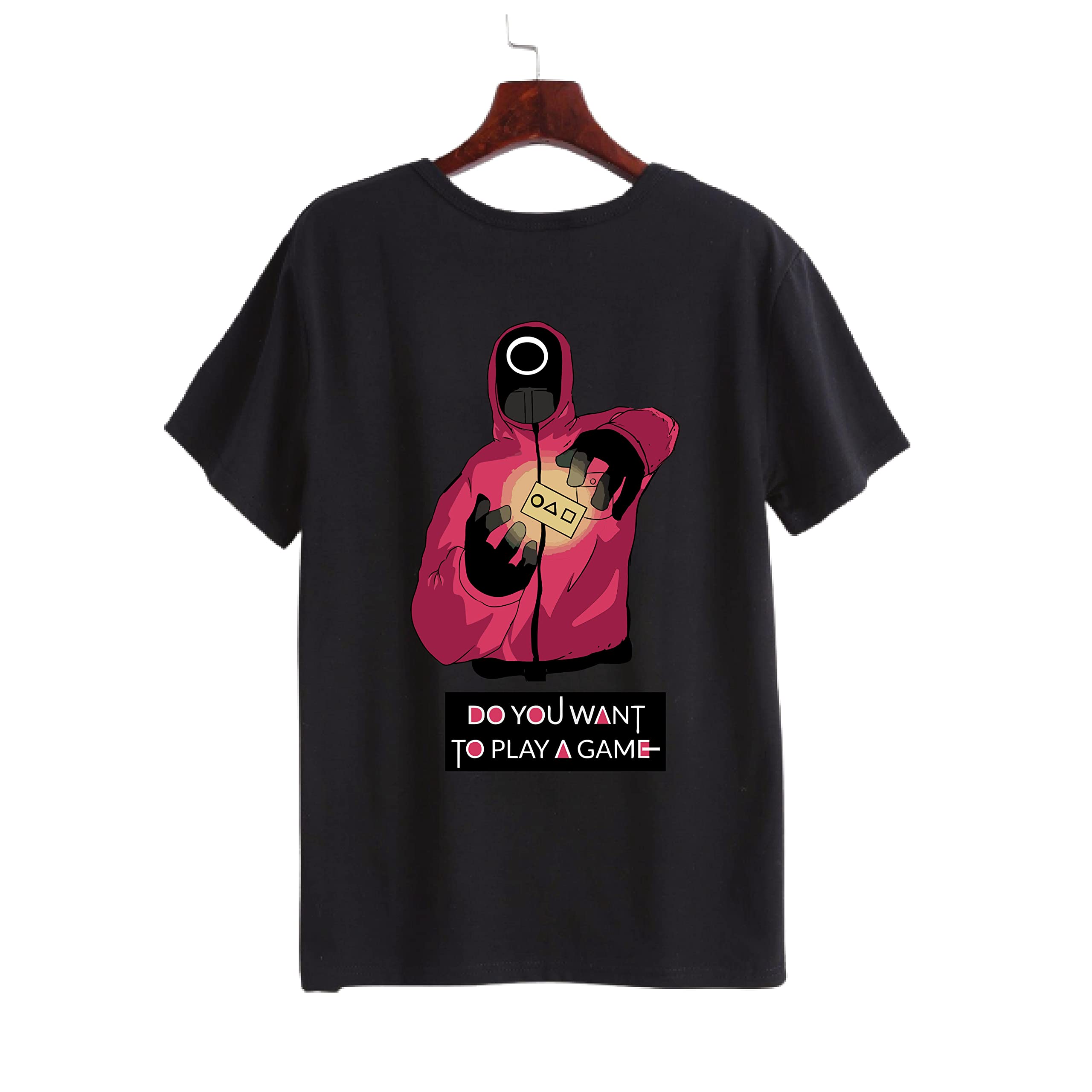 SQUID GAME THEME Black T-SHIRT