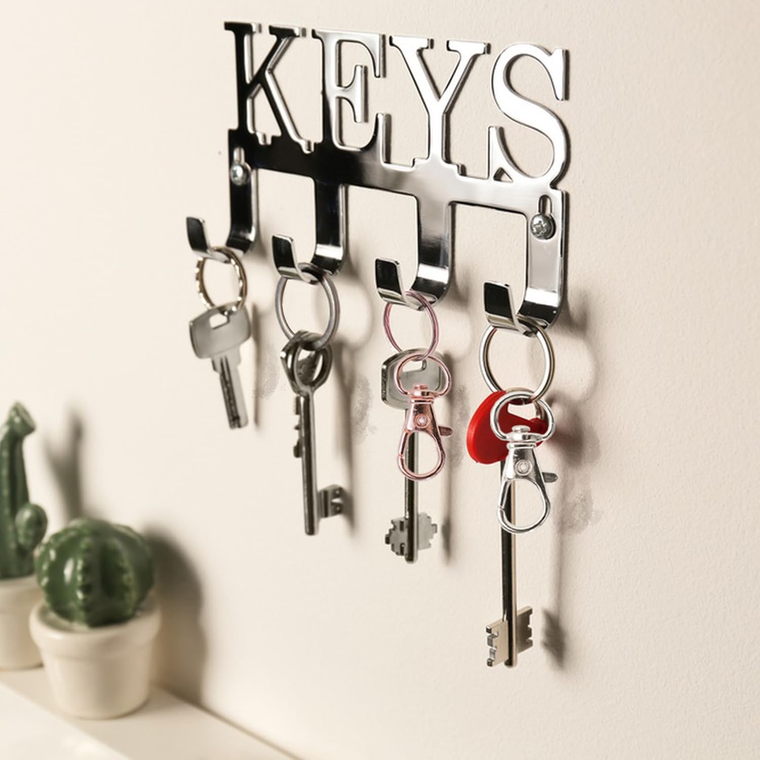 100 Stück Schlüsselanhänger Zubehör Set – Karabinerhaken & Schlüsselringe In 7 Farben, Für DIY Schmuck & Basteln