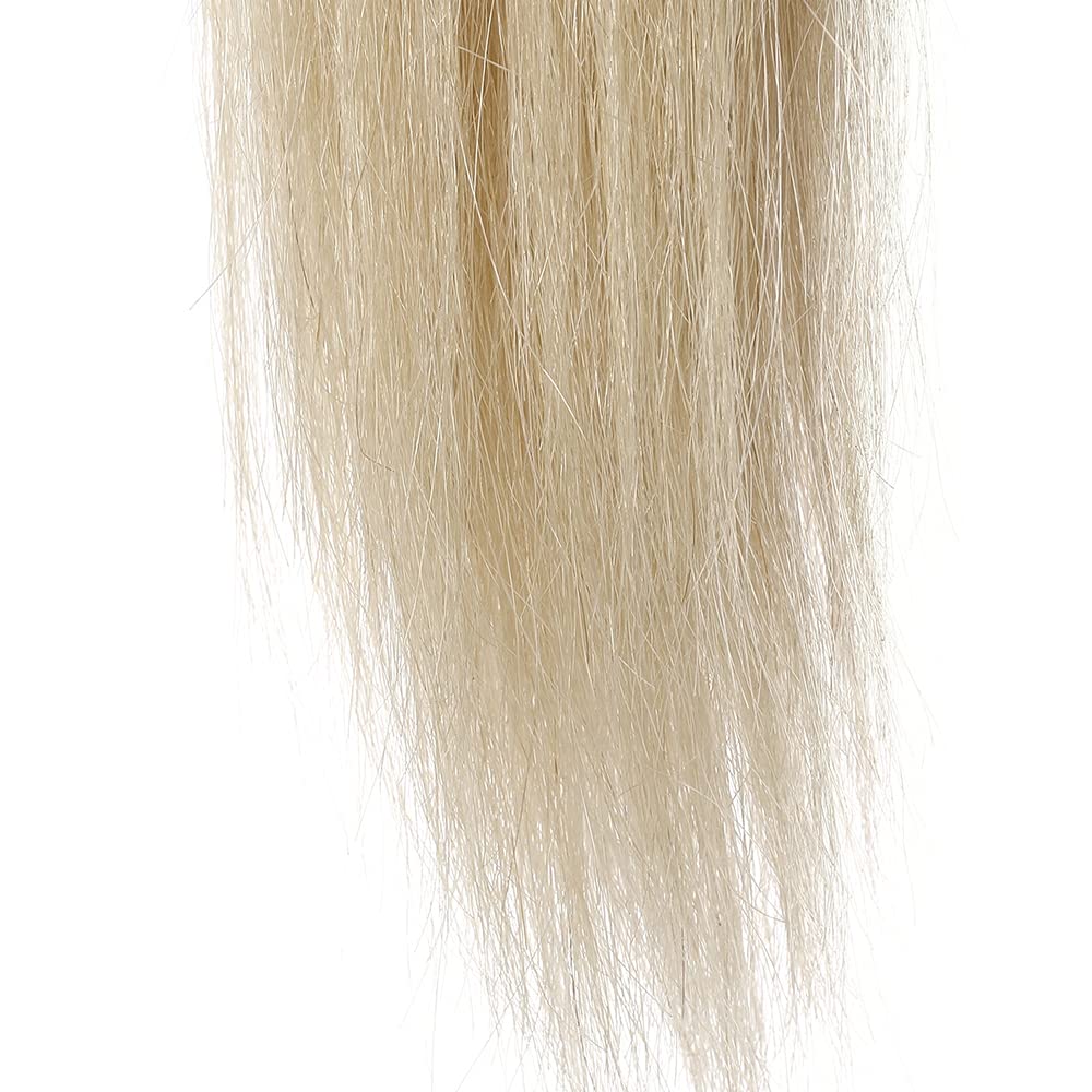 Y.J TAILS Horse Tail Extensions with Natural Loop Top, Tapered Bottom, 28-30 inches Long and 3/4 lb Weight