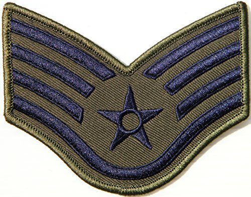 Air Force SSgt Staff Sergeant Pilot Tab army navy academy military us air force academy cavalry marine corps national guard logo Jacket Patch Sew Iron on Embroidered Sign Badge Costume