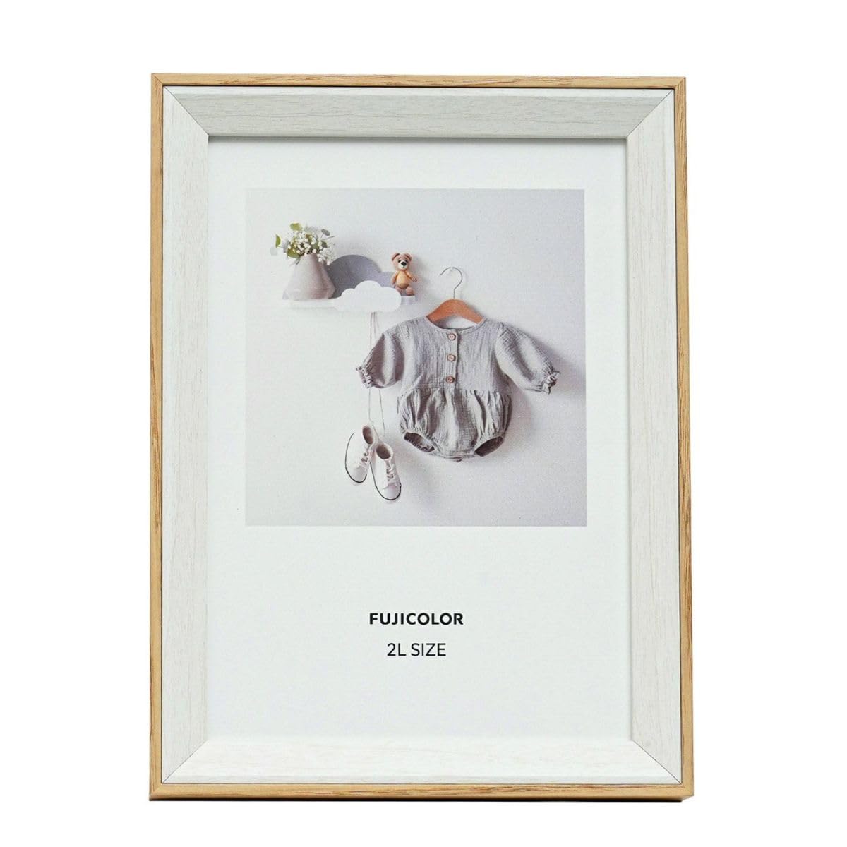 Amazon.co.jp: FUJICOLOR ( フジカラー ): 木製フォトスタンド