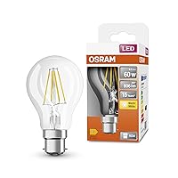 OSRAM Lampada LED Classic a stella LED per base B22D, forma di pera