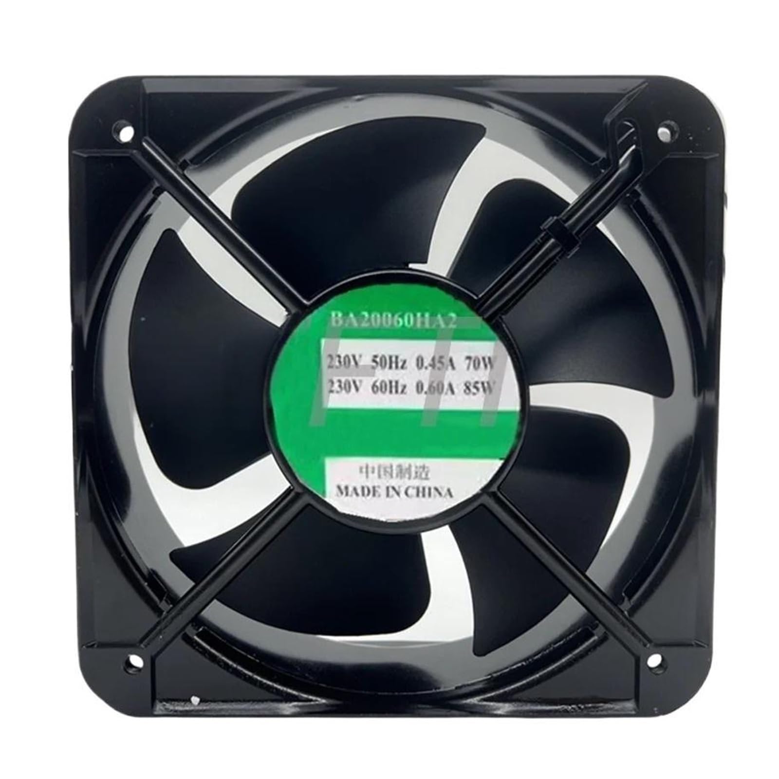 YUSKICCNE Axial Flow Fan BA20060HA2 200X200X60mm AC220V 20CM Cooling Fan