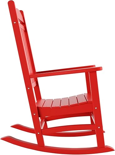 Vista 50 de WestinTrends Malibu - Mecedora para exteriores/patio, color gris