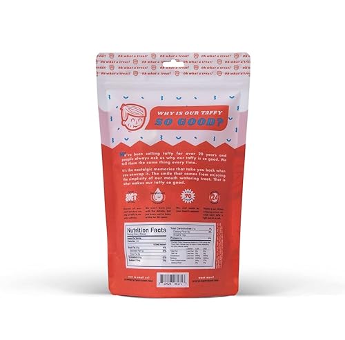 Miniatura 3 de Taffy Shop Mezcla de bayas y crema de caramelo de agua salada  Pequeños lotes de caramelos de agua salada hechos en los Estados Unidos  Dulces súper