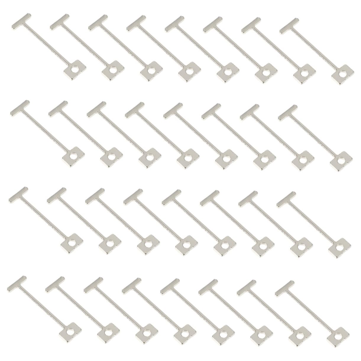 OSALADI 600pièces Entretoises De Carrelage Acier Aiguilles De Nivellement Réutilisables Pour De Carrelage Céramique Outils De Nivellement Pour Sols Et