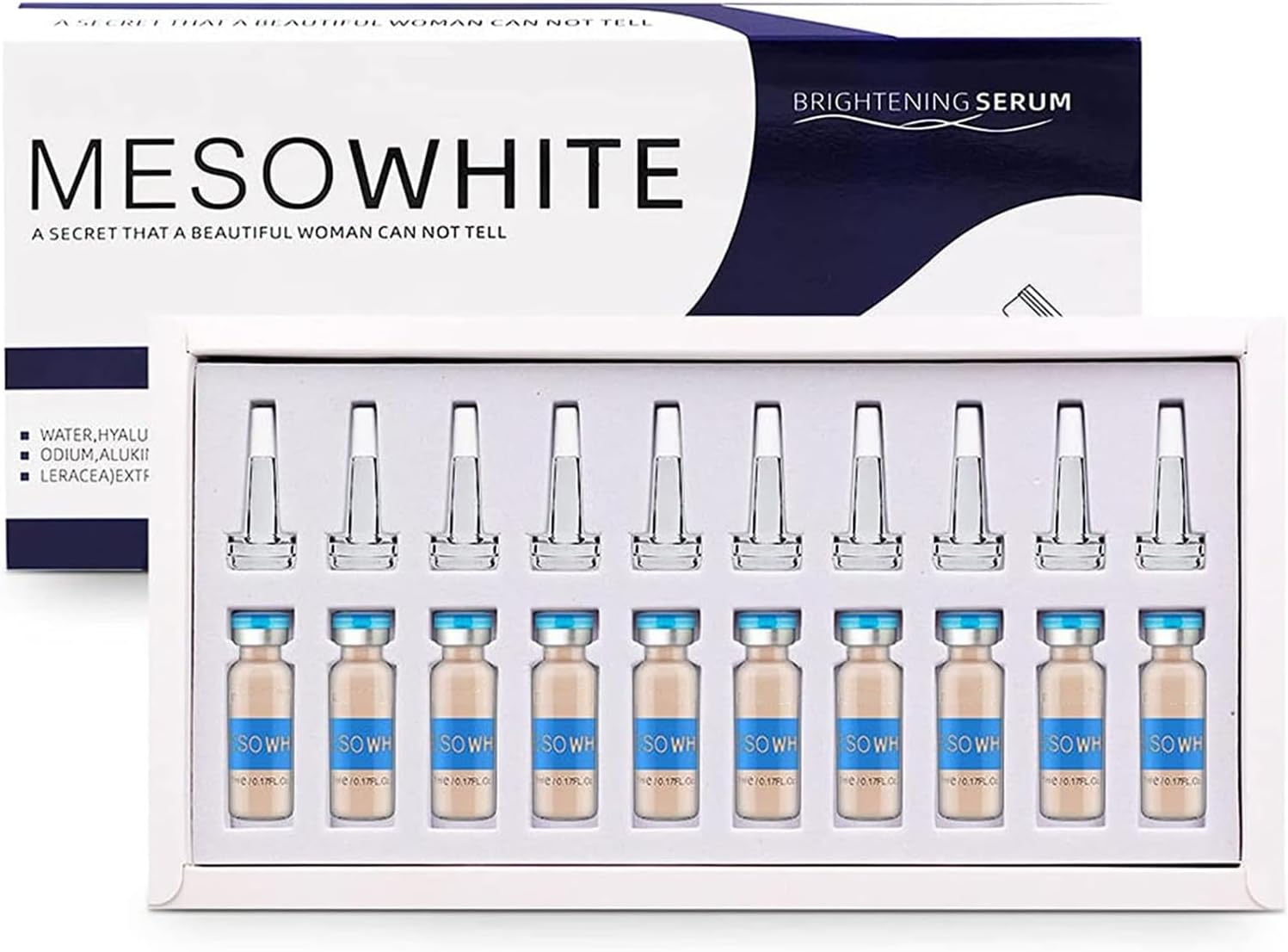 Goreem Semi-Permanent BB Glow Starter Kit - Natural Nude Make Up Foundation (5MLx10PCS)