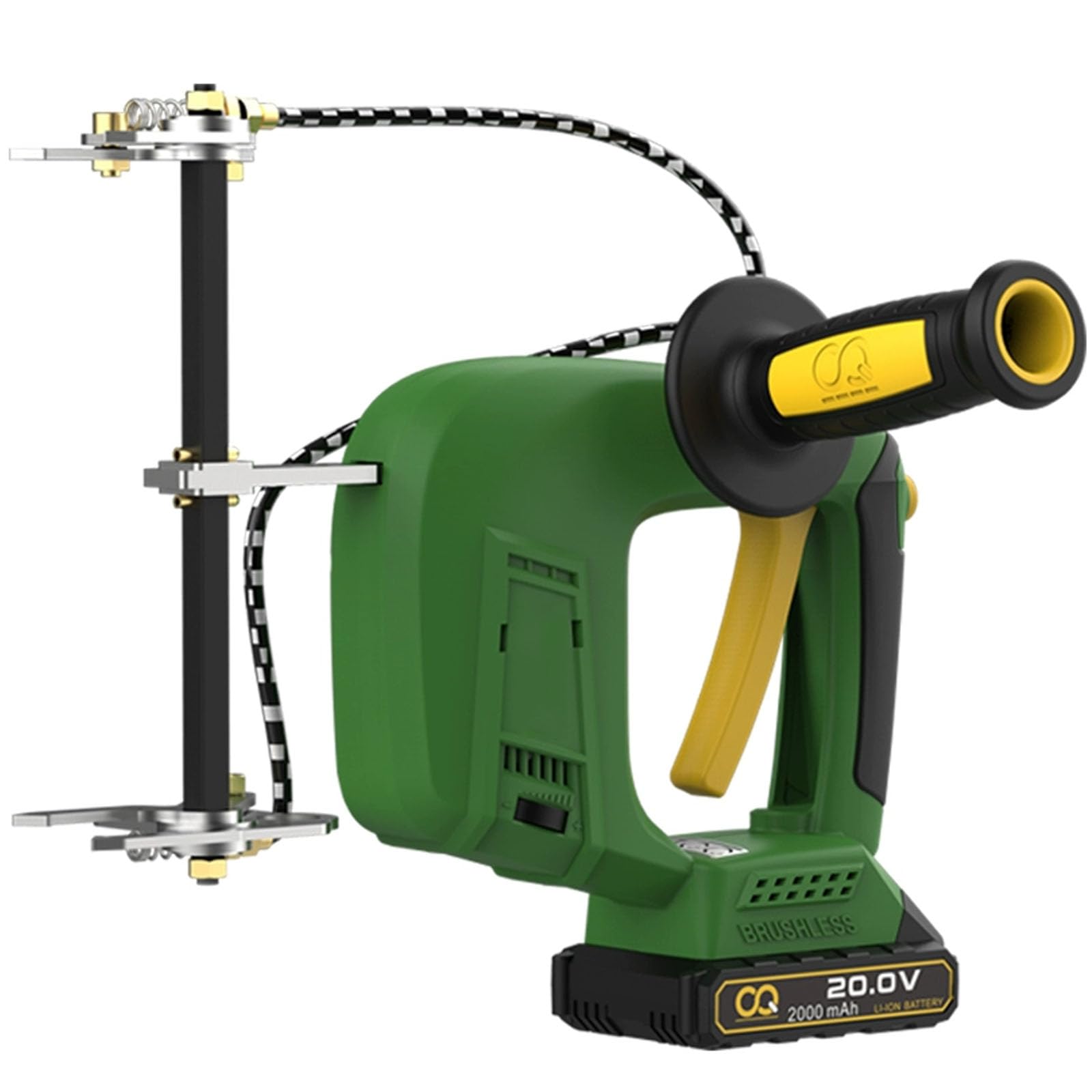 Secoueur de cadre de ruche 600-2000 tr/min avec pinces ajustables 25-30 mm