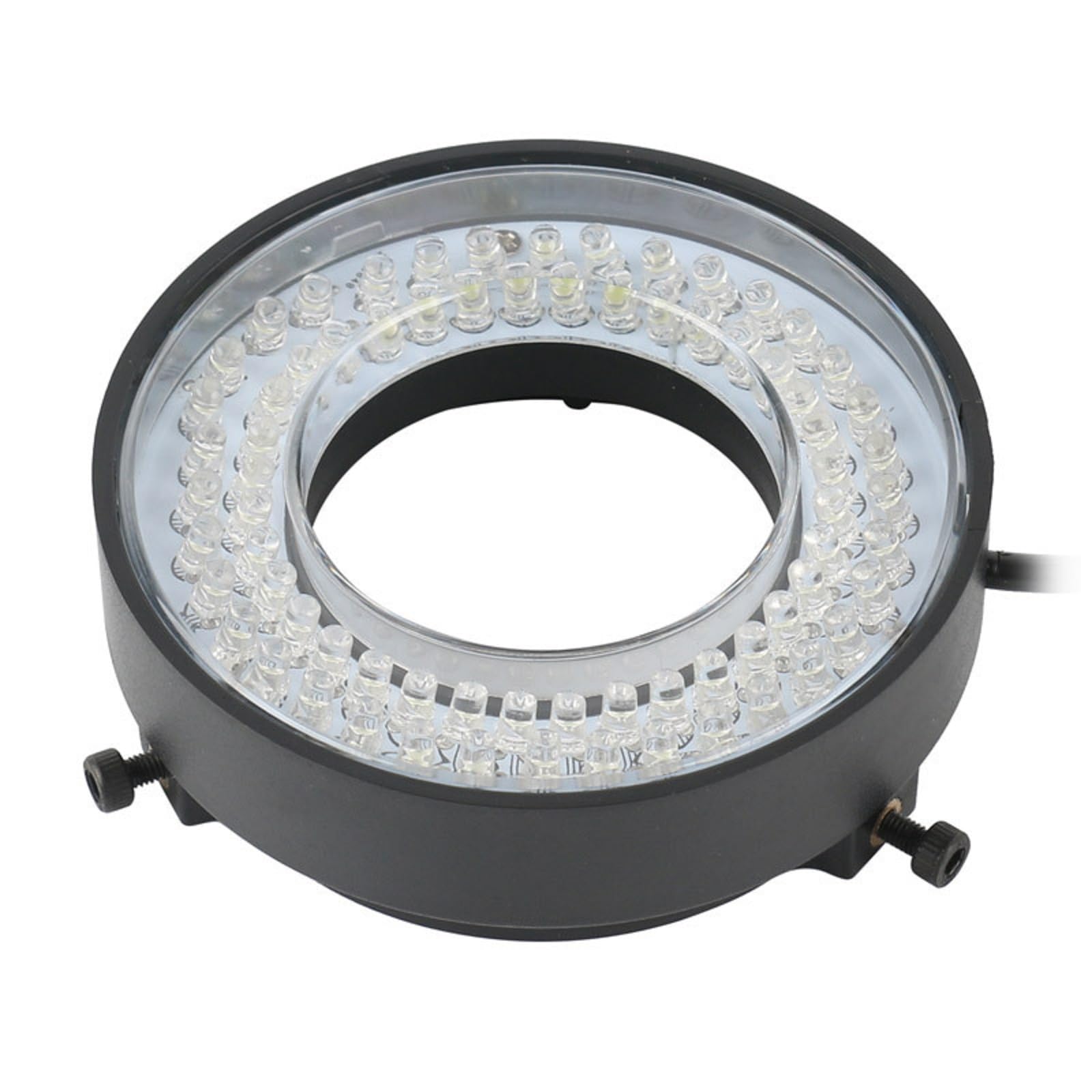 DAGIJIRD Anillo de luz LED iluminador, USB 72 LED foco ajustable fuente de lámpara para microscopio visión científica
