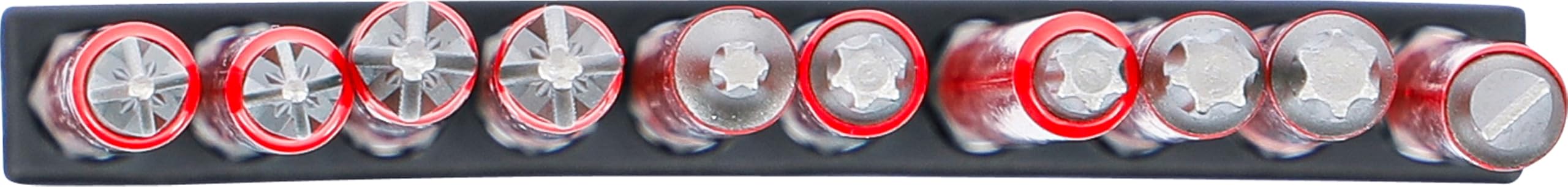 BGS Diy 20812 | Serie di inserti antiscivolo | magnetici | 110 mm | 10 pz.