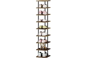 9-Tier Expandable Shoe Rack Organizer