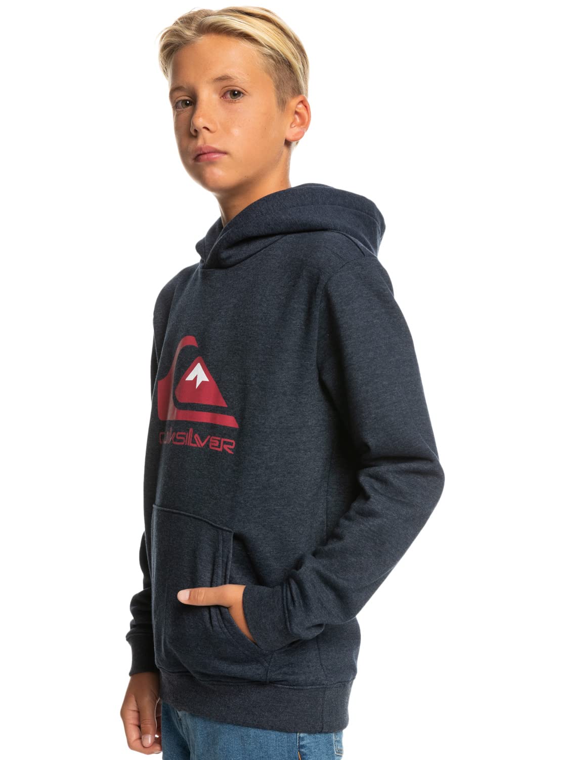 Quiksilver Biglogohoodyth B Otlr Bpch Superiore Unisex - Bambini e Ragazzi