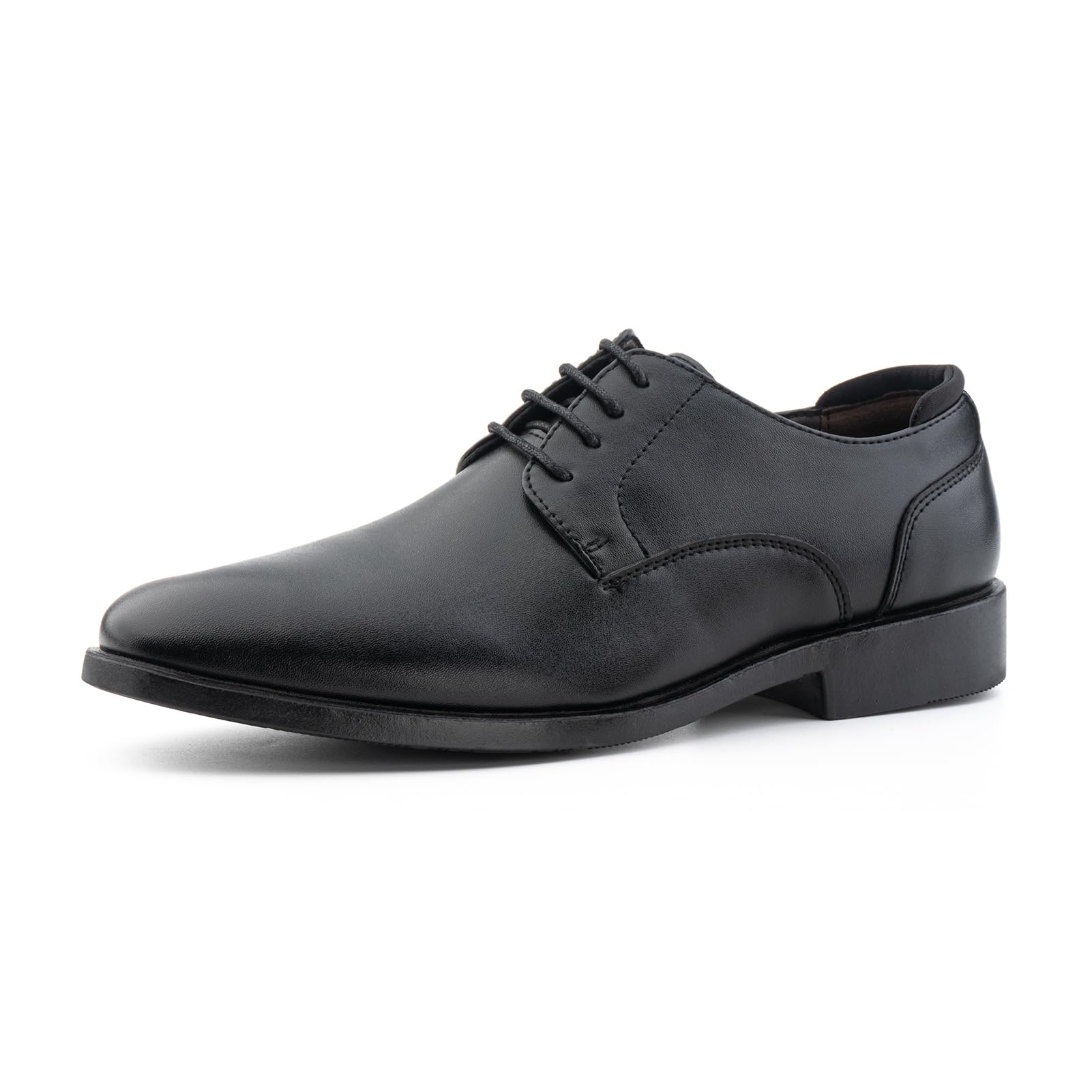 Hitmars Zapatos Oxford Hombre Zapatillas Vestir Derby Zapatos Boda Brogues Zapatos de Vestir Formales Cordones Clásico Zapatos Traje Negro 40 EU