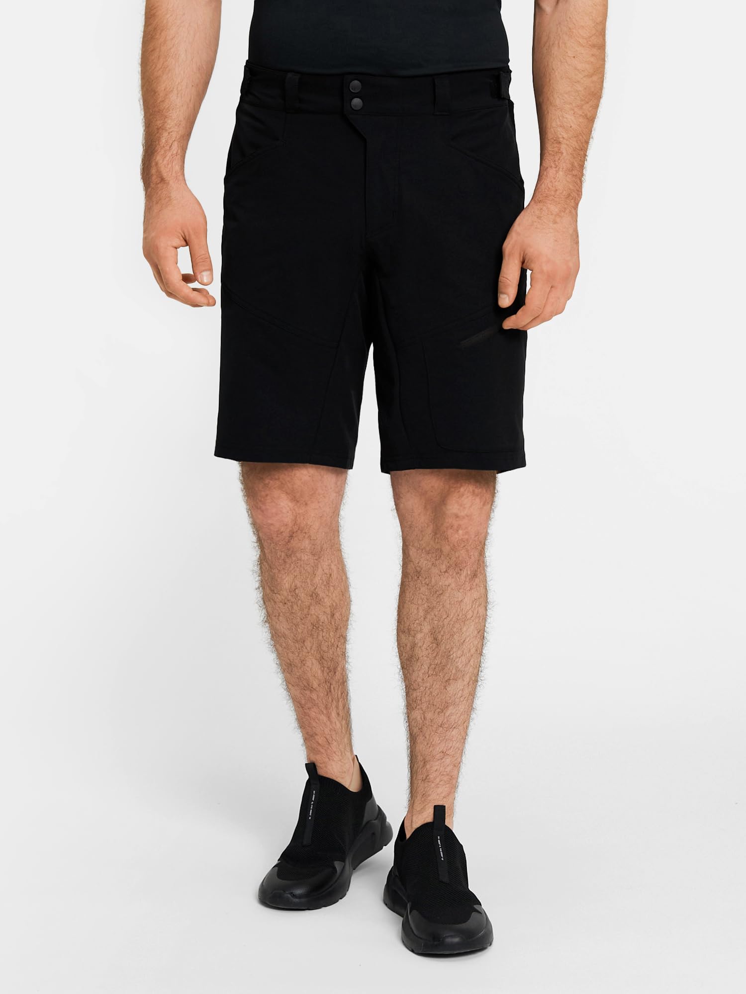 Ziener Herren Fahrrad-Shorts mit Innenhose - Mountainbike/Outdoor/Freizeit - atmungsaktiv,schnelltrocknend,gepolstert Nelat X-Function
