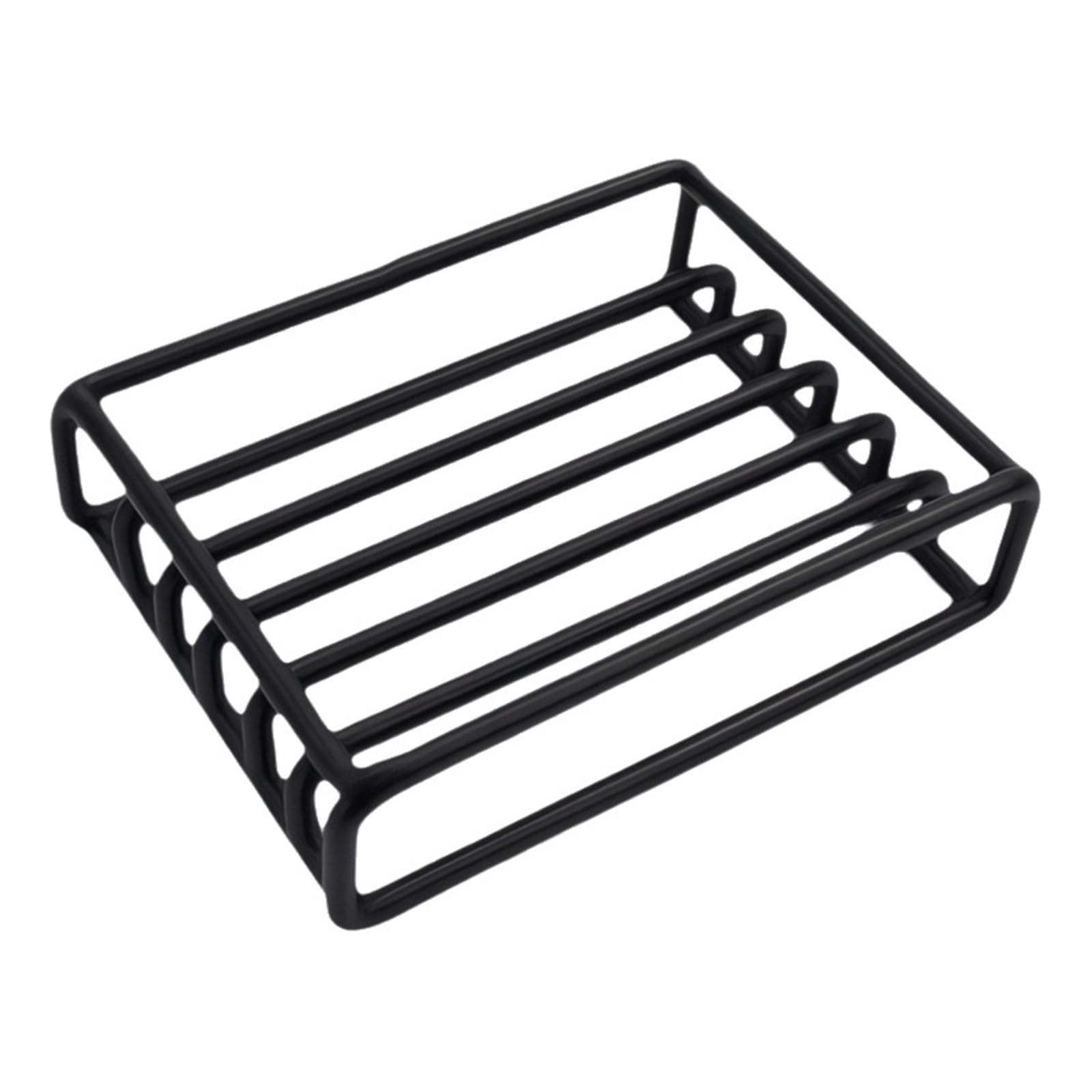 Whoasyst Simple Soap Storage Rack with Drain for Fast Drainage Keep the Soap Dry Creative Stand PP Bathroom Case