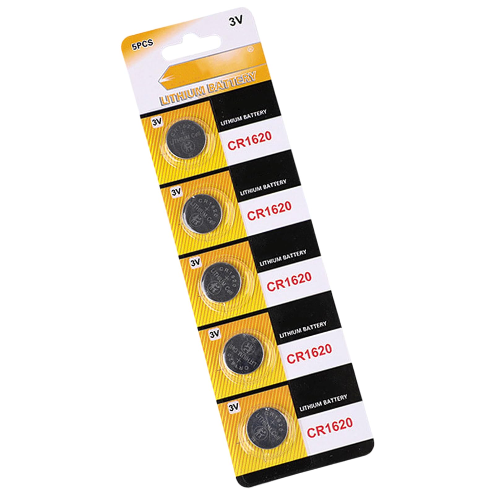 Lodoot CR1616 CR1620 CR1625 CR1632 Lithium Coin Button Cell Batteries 3V for Car Key Remotes and Low Power Devices Car key remote button battery