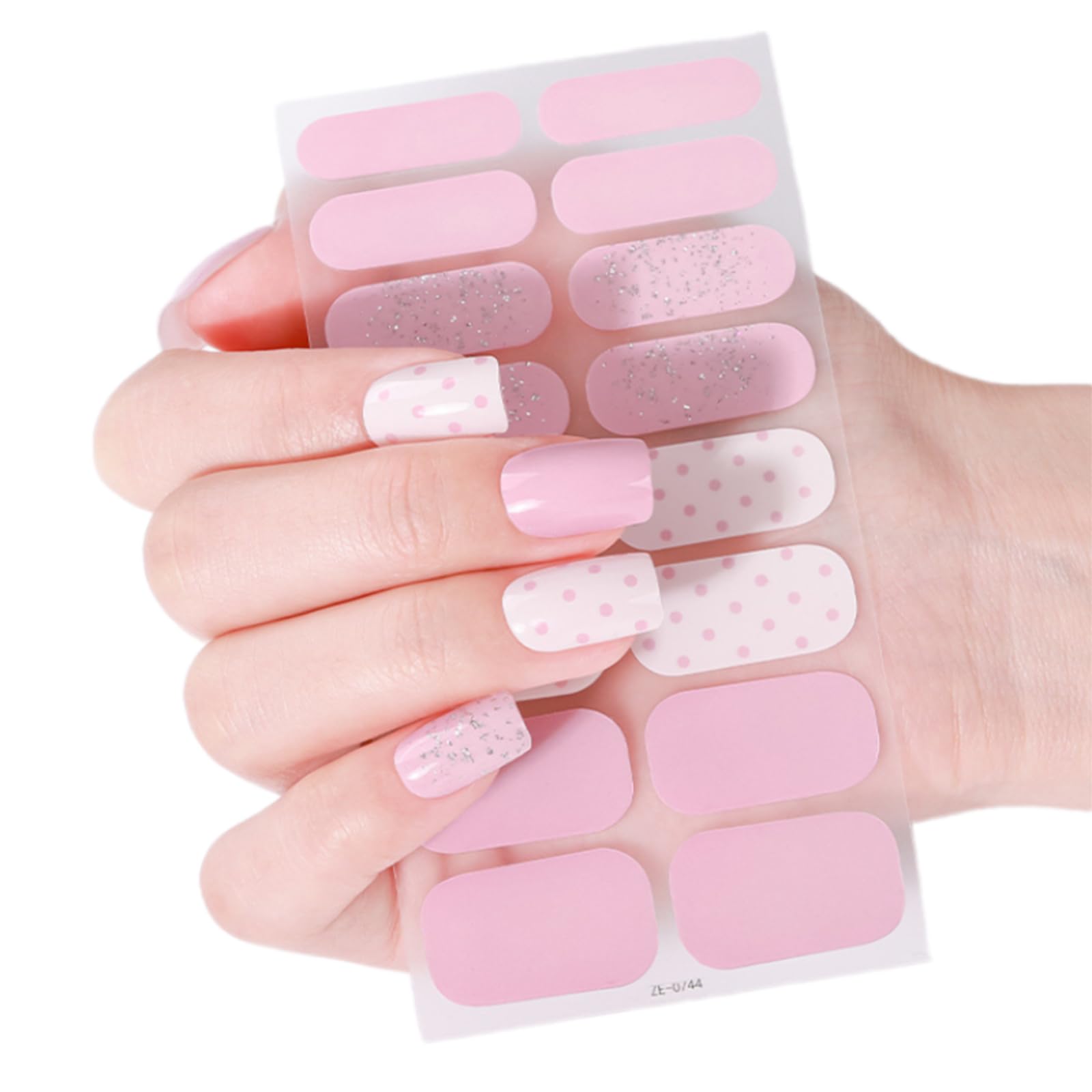 Full Wraps Nails Polish Strips Valentine ' s Day Nails Sticker Adhesive Art Decals Valentine Decorations Art Stickers