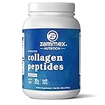 Zammex Collagen Peptides Powder, 90 Servings, Unflavored Instant Powdered, Pure Hydrolyzed Collagen Protein Powder (Type I, III) 100% Grass Fed, Paleo & Keto, Non-GMO, for Skin Hair Nail Joint