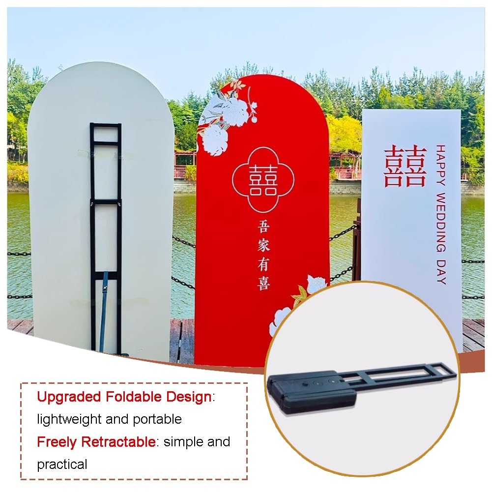 Soporte Para Carteles De Alta Resistencia — Portacarteles Con Base Rellenable De Agua Mejorada, Soporte De Pie Ajustable, Ideal Para Bodas, Diversos Eventos