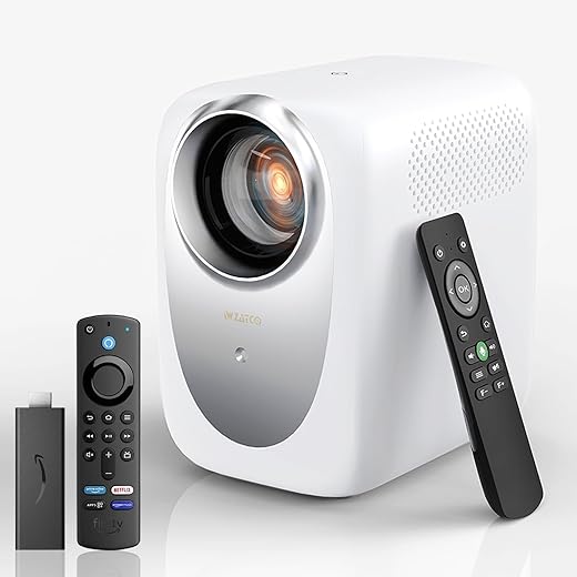 WZATCO Alpha CE 770 ANSI, Android + FTS (Certified Netflix, Prime, Hotstar) Native 1080P 4K | HDMI ARC |Closed Engine | Fully Automatic | 10W…