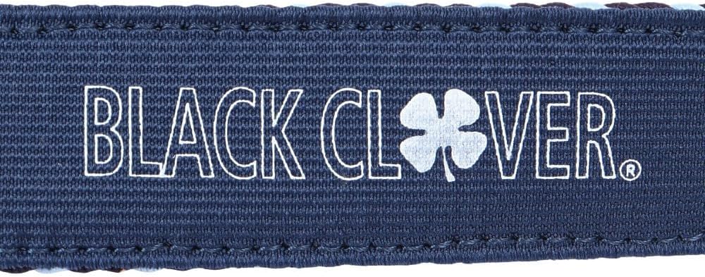 Black Clover New Live Lucky Stretch Braided Luck Navy Azure Cut-to-Fit Belt w/Rachet System