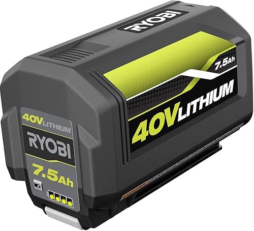 RYOBI OP4075A Batería de alta capacidad de iones de litio de 40 voltios y 7,5 Ah