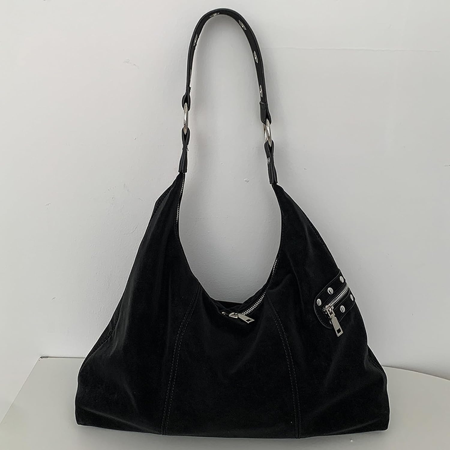 Women Hobos Purses Multi Pocket Toted Bag Shopper Shoulder Bag Casual Top Handle Handbags Women ' s Hobos and Handbags