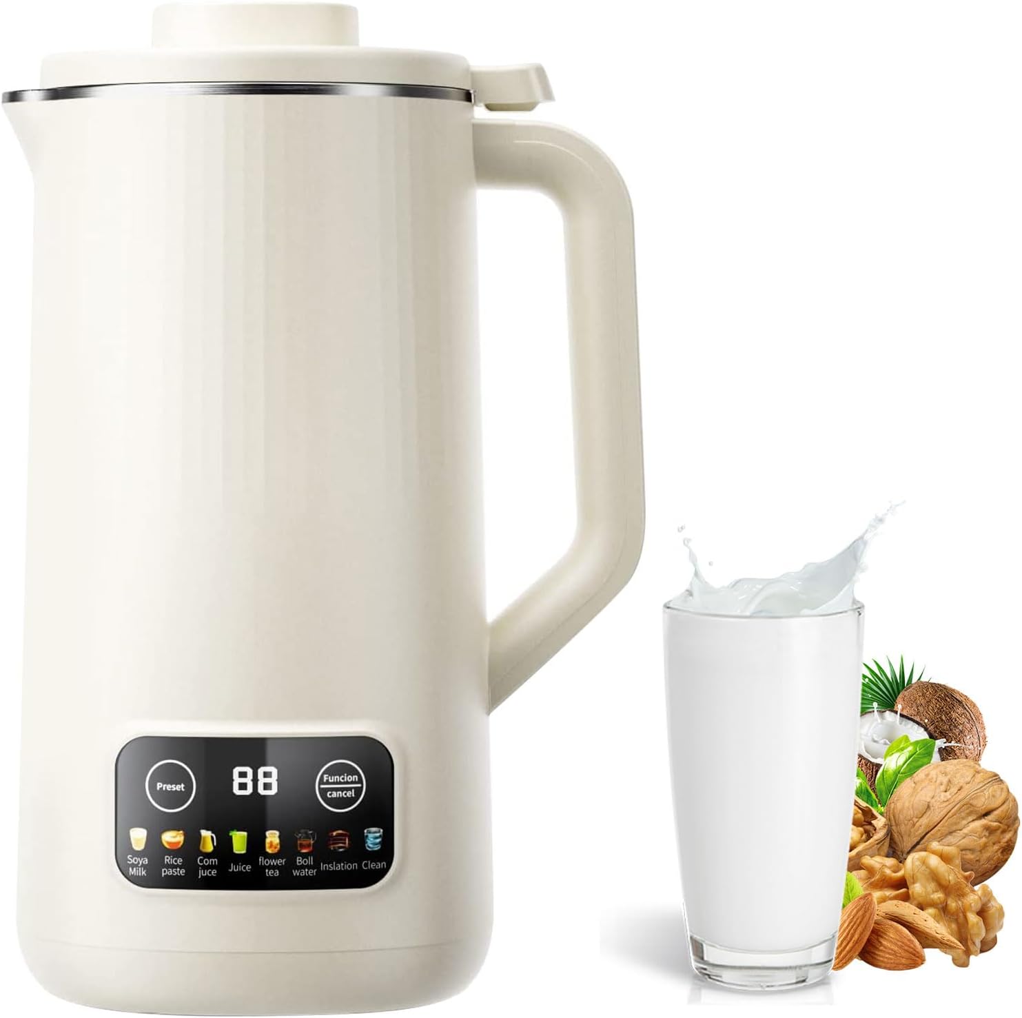 Soy Milk Maker 20 oz Multi Automatic Nut Milk Maker with