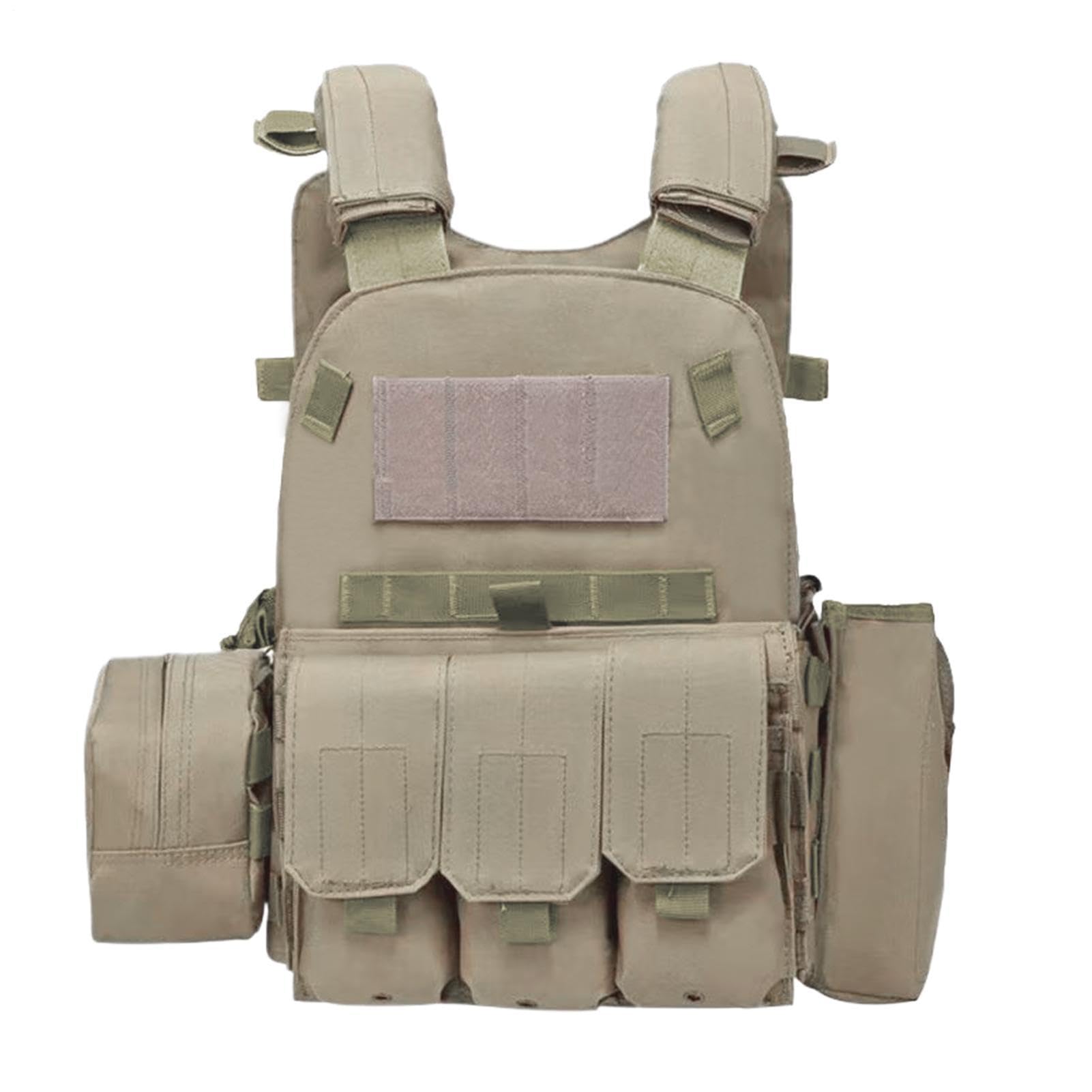 Airsoft Vest Kids Multiple Pouches Adjustable Protective Gear