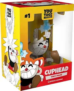 Youtooz Cuphead 4.5インチ ビニールアクションフィギュア カップヘッドとマグマン おもちゃコレクション ゲームに基づく