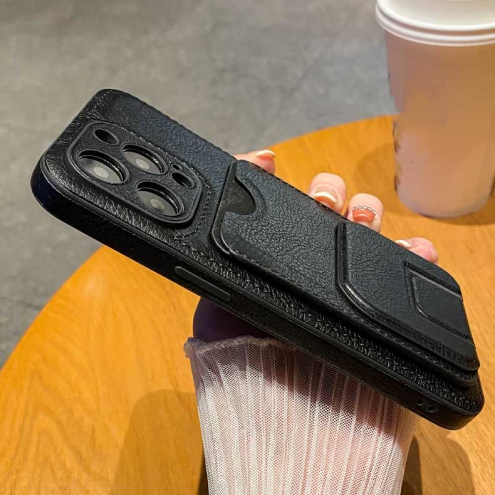 Étui en cuir pour iPhone 12 Pro Max au design chic et luxe
