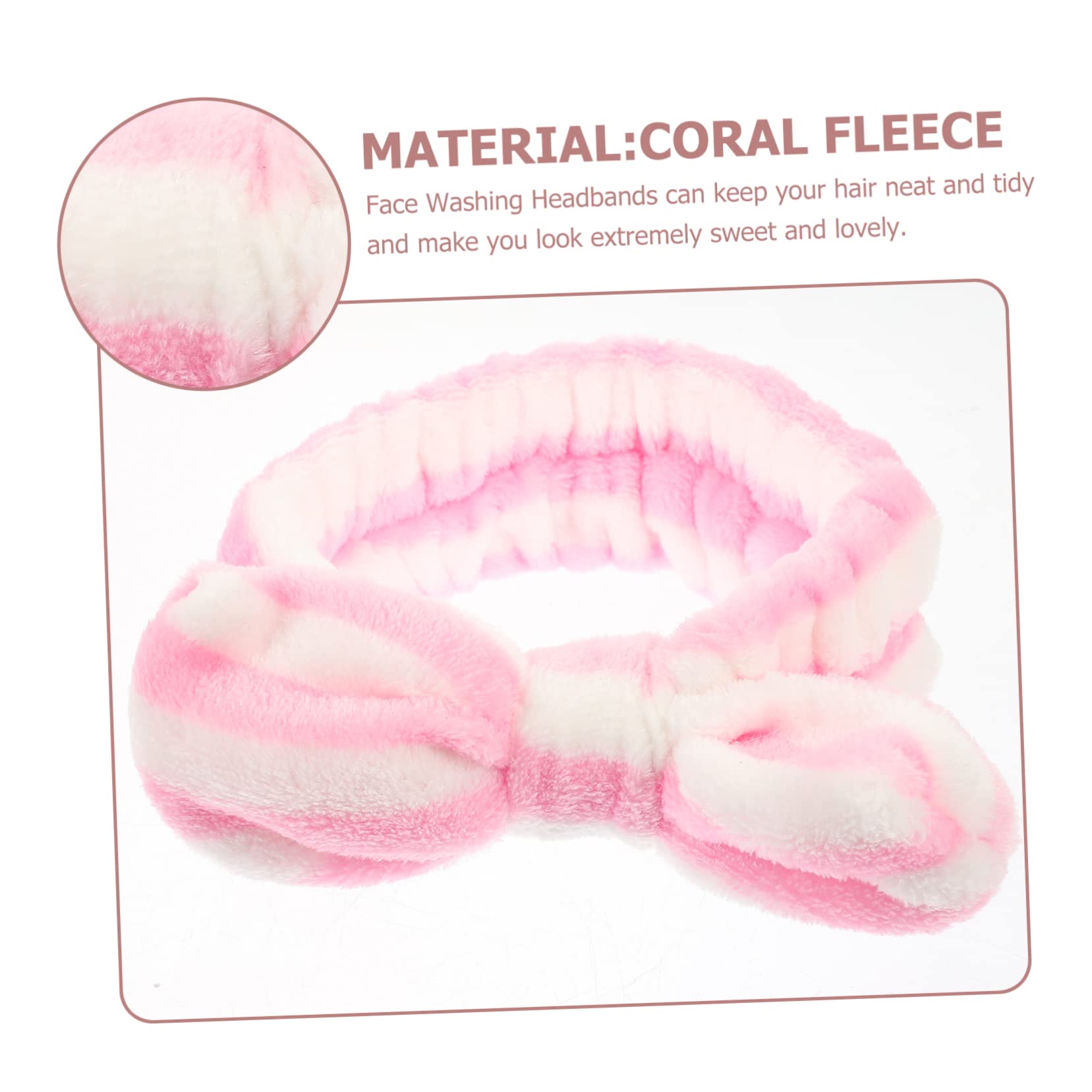 Healeved 18pezzi Fasce Per Fleece Per e Della Fasce Elastiche Per Spa e Trattamenti