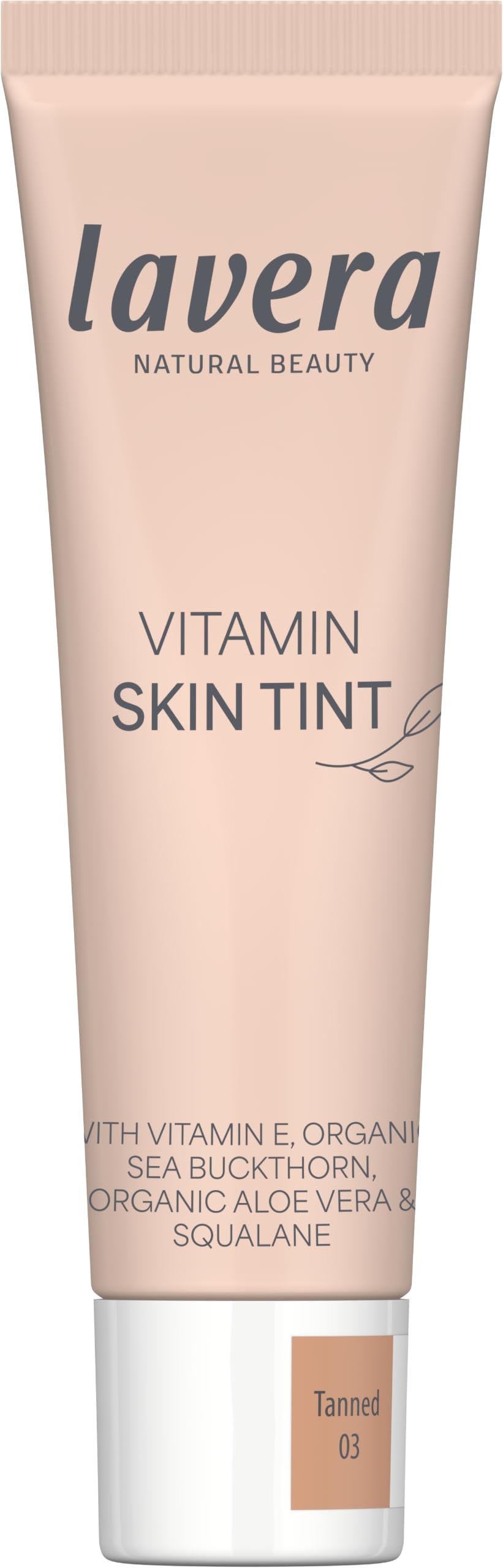 lavera Vitamin Skin Tint Light 01 - Foundation - fresh complexion & natural finish - conceals fine imperfections - vegan - natural cosmetics - 1 Fl Oz