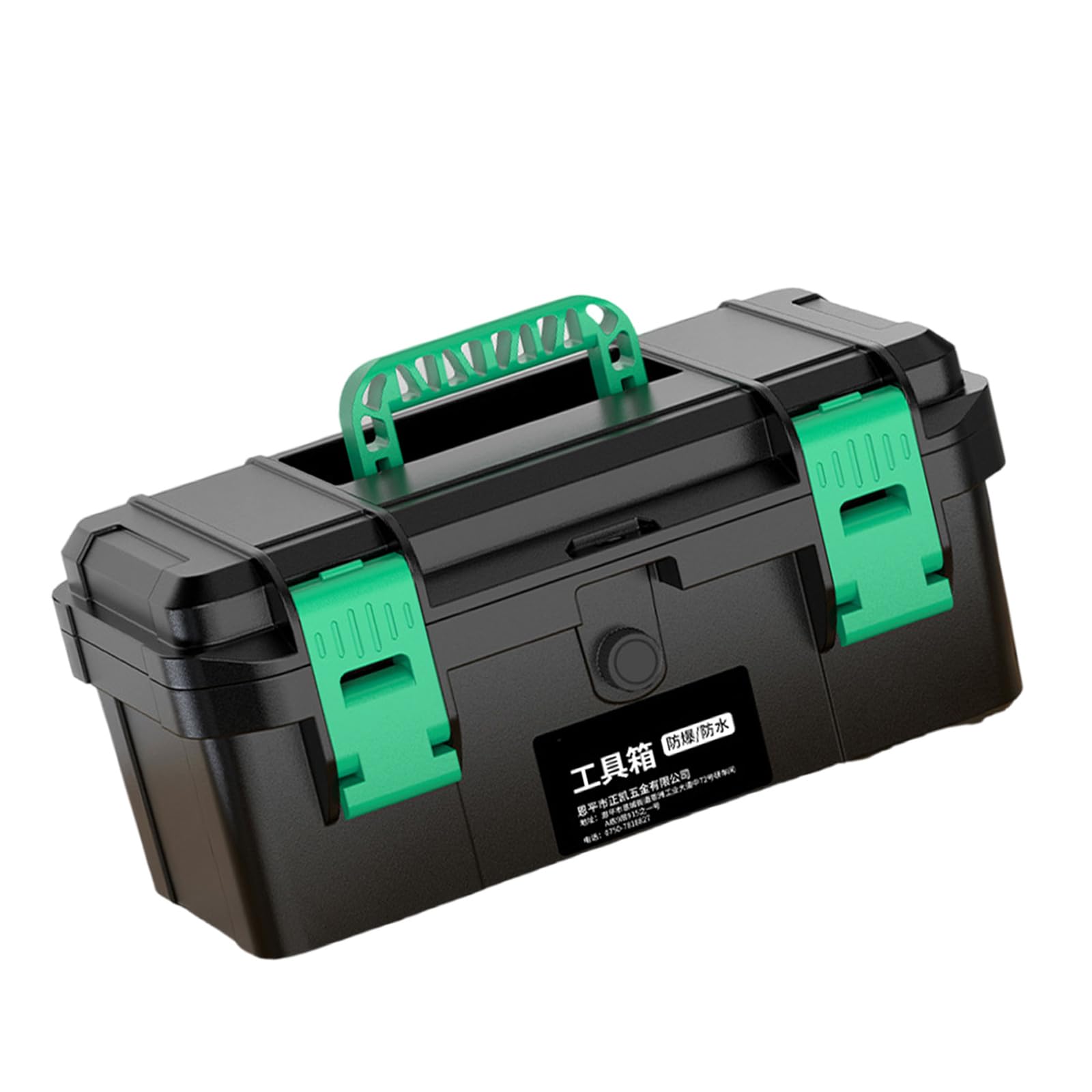 Crush Proof Waterproof Tool Organizers Colorful Portable Storage Box Hard Case for Mechanics and DIYer Home Projects Waterproof Square Truck Storage Organizers