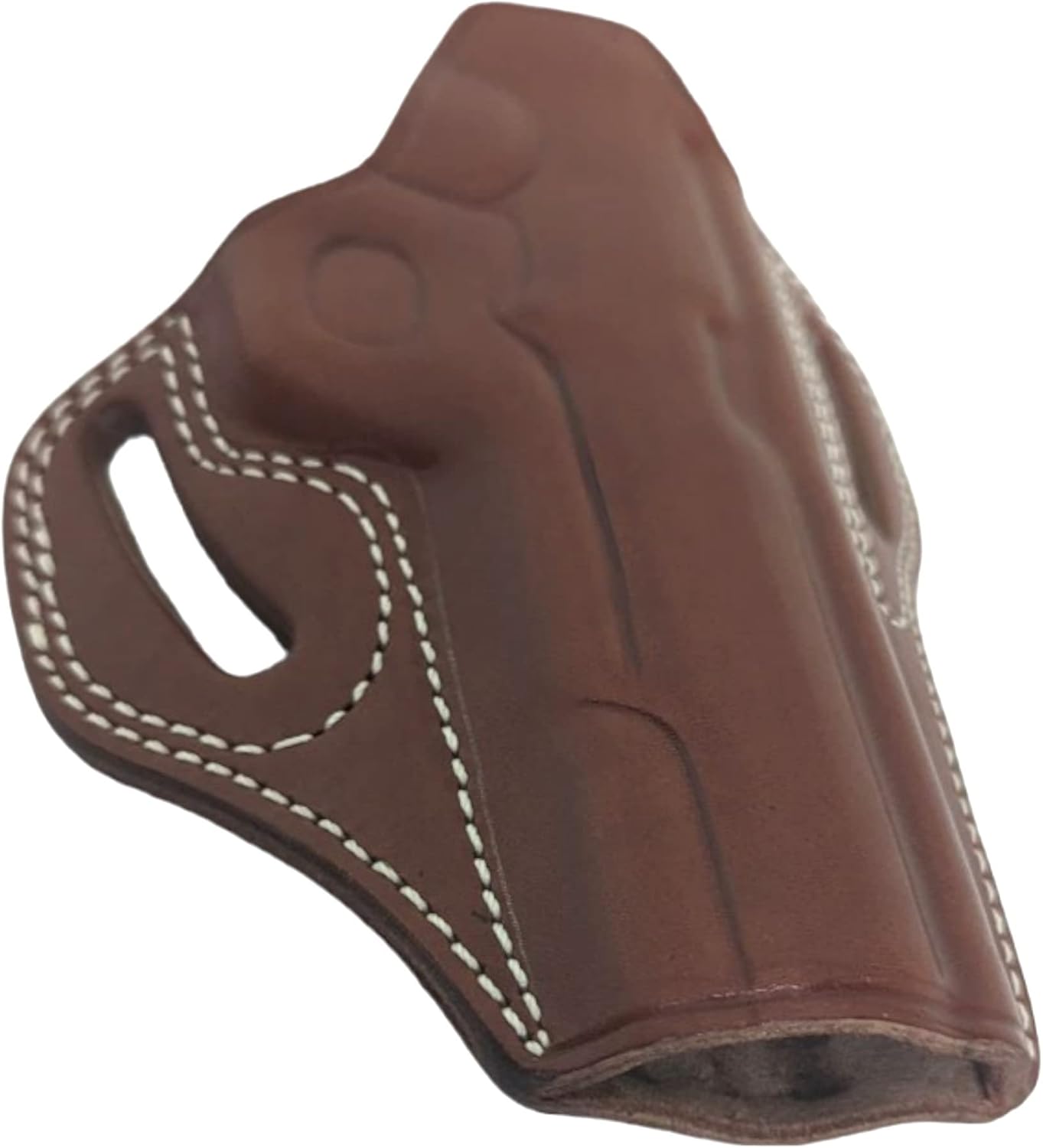 1911 Leather Holster, Right Hand OWB Leather Gun Holster for 1911 - Fits All 1911 Models with 4" and 5" Barrels - Premium Leather Holster for 1911 .45 Full Size - Concealed Pancake Holster
