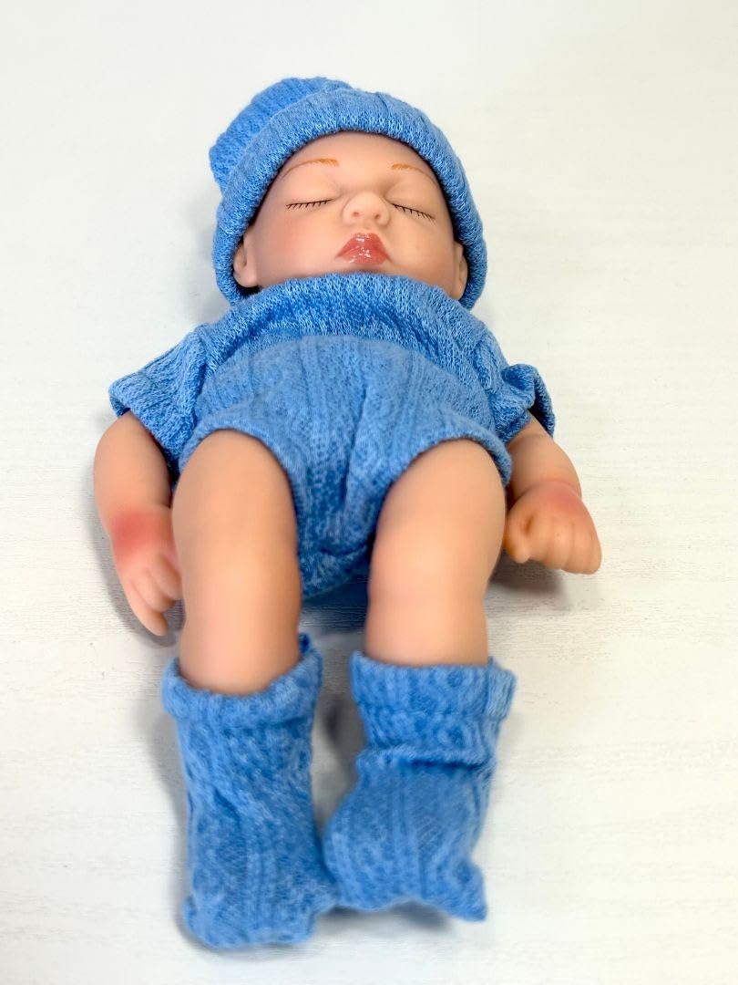 Amazon.co.jp: 超ミニサイズ リボンドール人形 赤ちゃん人形 身長19cm
