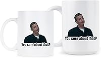 Vista 2 de We Got Good Taza de café con texto en inglés «You Sure About That I Think You Should Leave Merch»