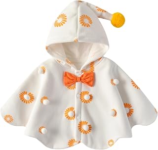 Toddler - Poncho con capucha para niña