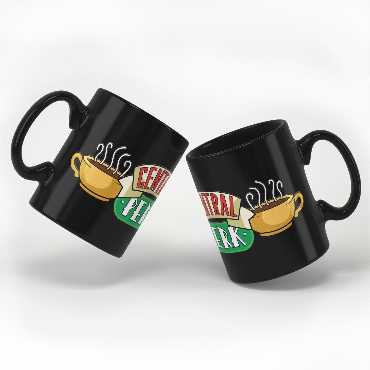Tazza Da Viaggio In Metallo Friends Central Perk 425 Ml - Termica Con Coperchio