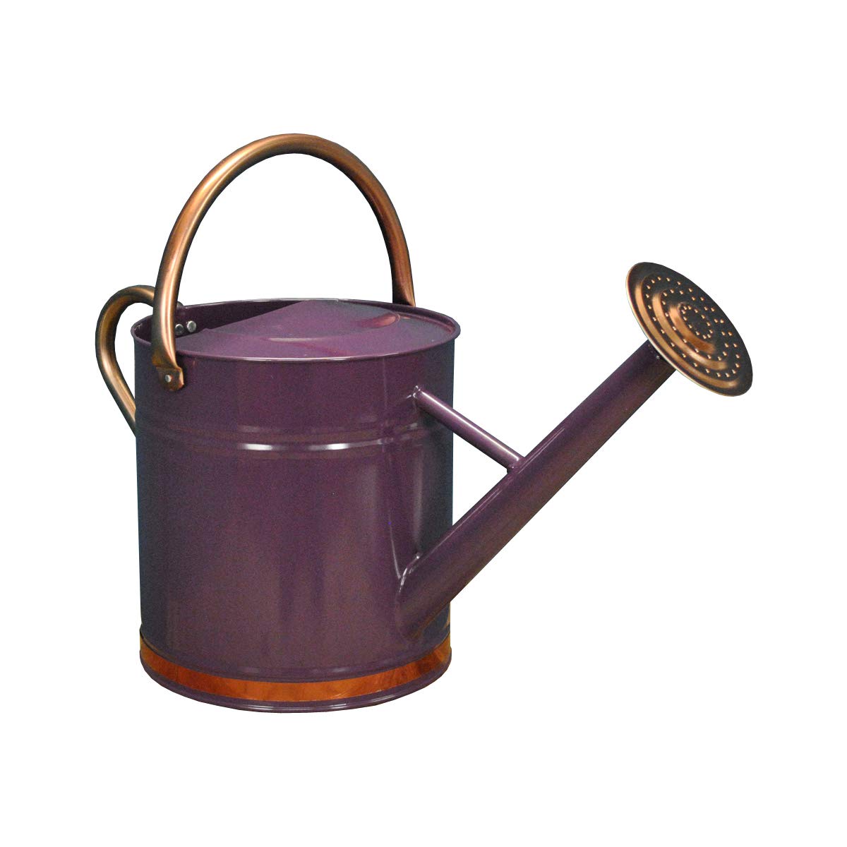 Selections Purple Heritage Heather & Copper Colour Metal Watering Can (9 Litre)