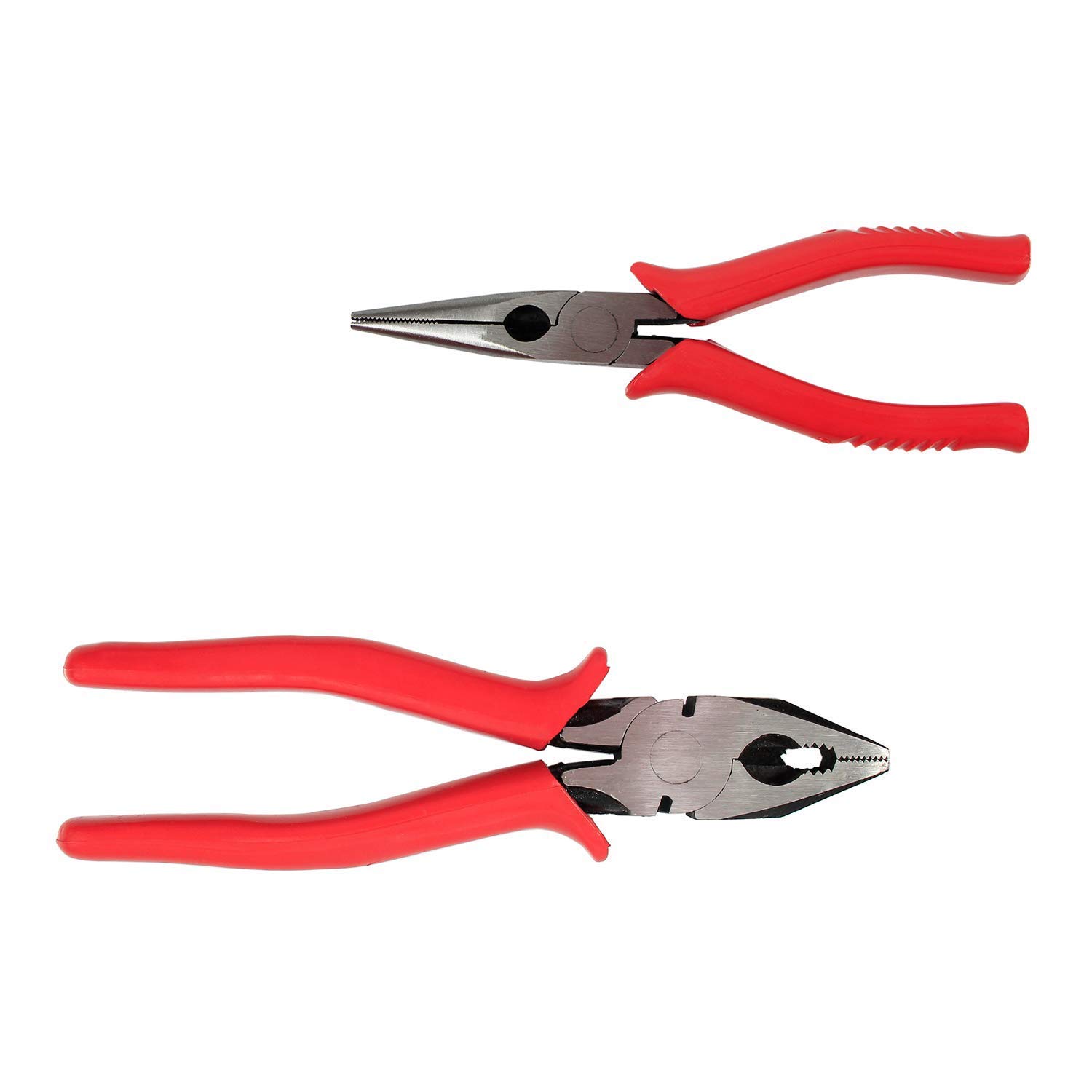 Spartan Chrome Vanadium Steel Long Nose Plier with Wire Cutter Set (Black, Set of 2) (B08BVKMQ4N) Amazon Price History, Amazon Price Tracker