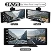 Araba DVR Ekran, 10.26 inç IPS Ekran, Kablosuz CarPlay ve Android Auto, 170 ° Ön Kamera
