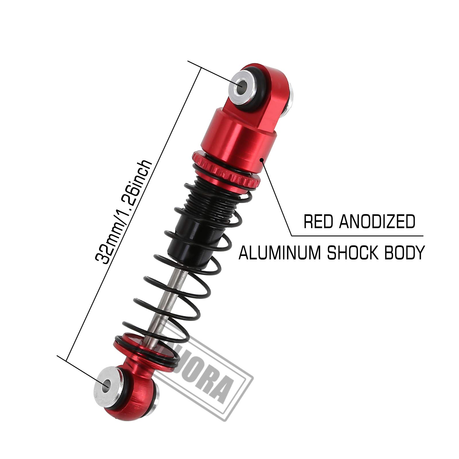 INJORA Rock Slider & Pedalplatten Für Axial SCX24 – Metall-Upgrade Für 1/24 Wrangler JLU, Deadbolt, 4Runner